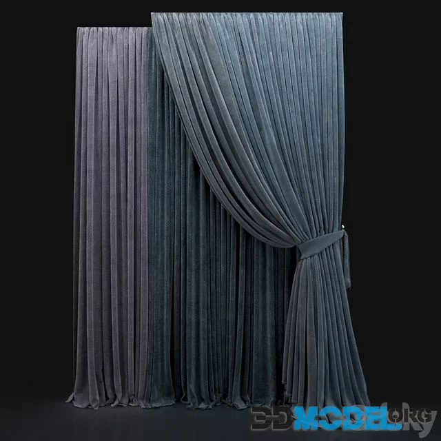 Blue Curtain 571