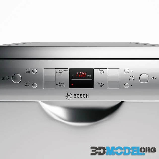 3D Model Bosch Appliances Dishwashers SPS60M08AU