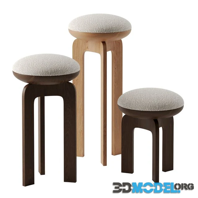 Deepah Stool by Atelier Pendhapa