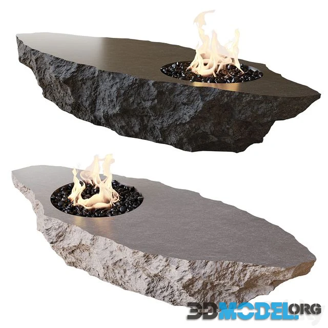 Fireplace #11 (Open fireplace - table)
