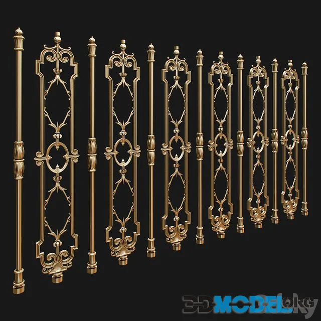 Forged balusters