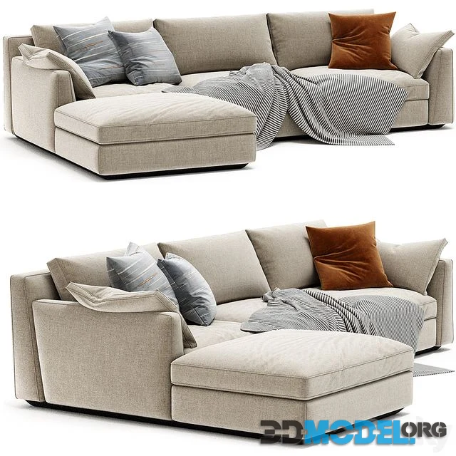 Horm Ellington Chaise Longue Sofa