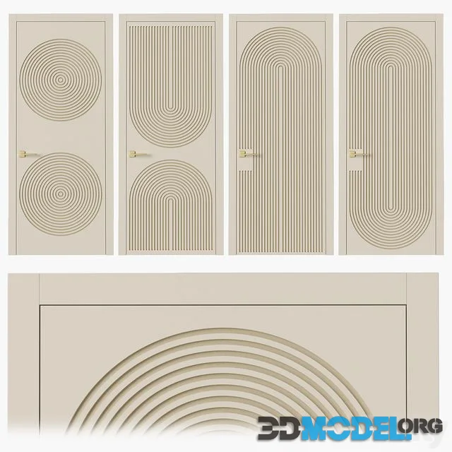 Interior doors milled 8