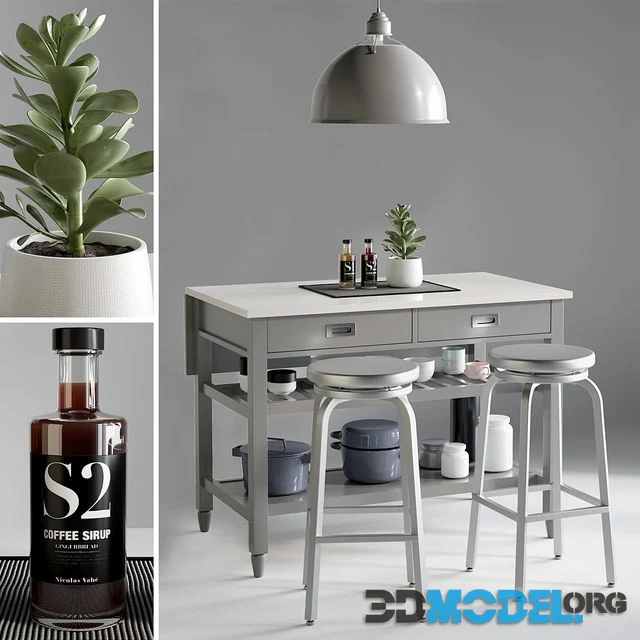 Kitchen Island 3