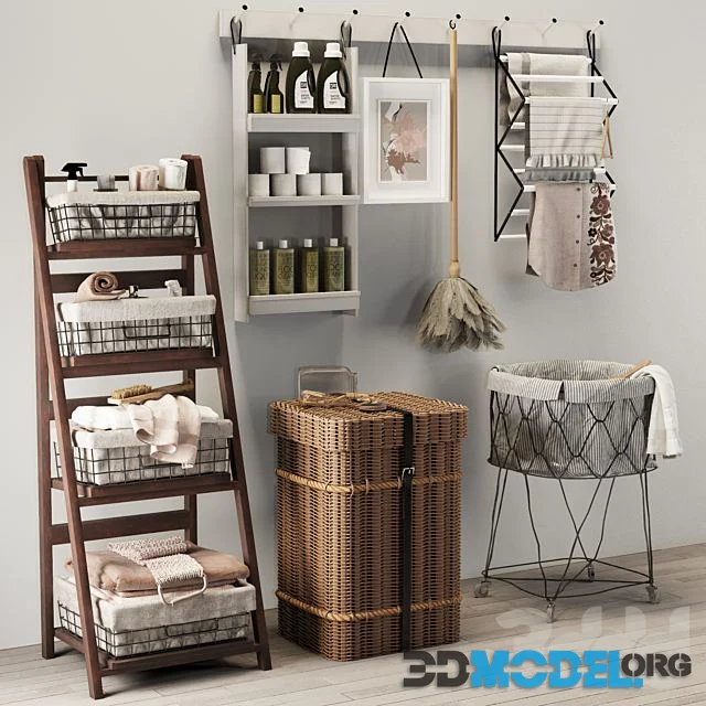 Laundry decorative Set 01