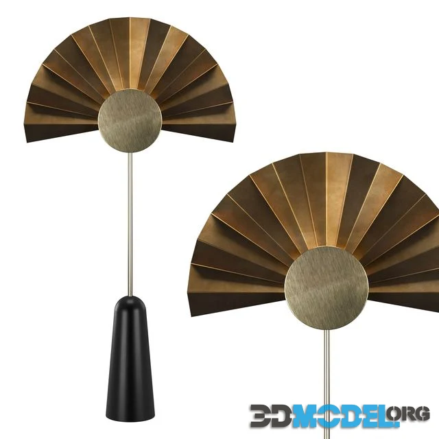 NEGRESCO FLOOR LAMP