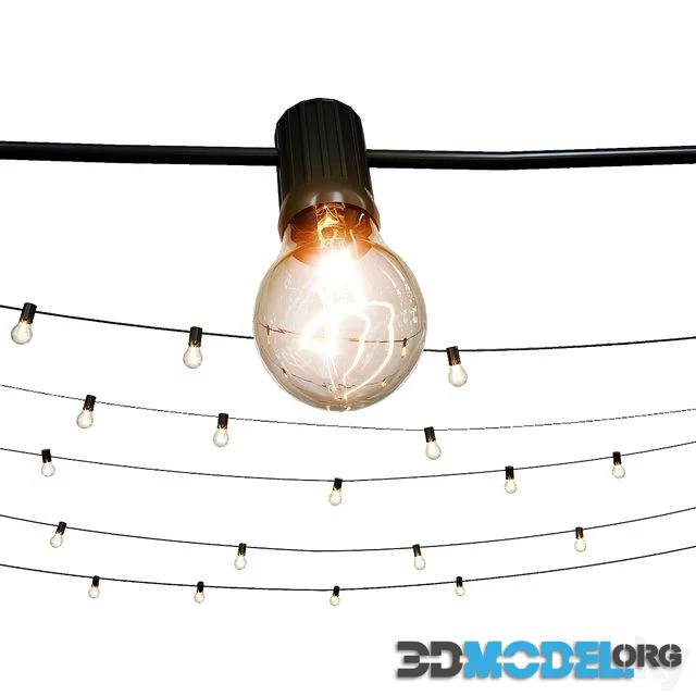 Outdoor String Lights for Patio Garden Backyard Wedding Party Christmas Lights