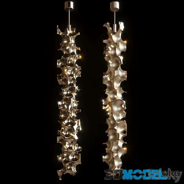 Pendant lamp Light Vargov - Meteorite