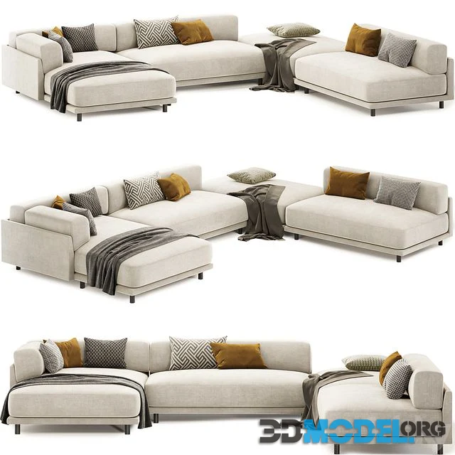 Sunday J Sectional Sofa with Chaise