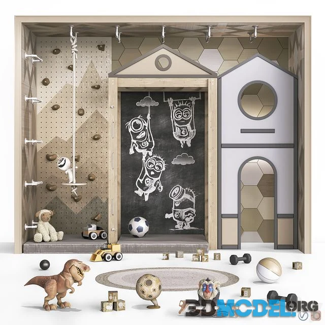 Toys decor and furniture for nursery 129