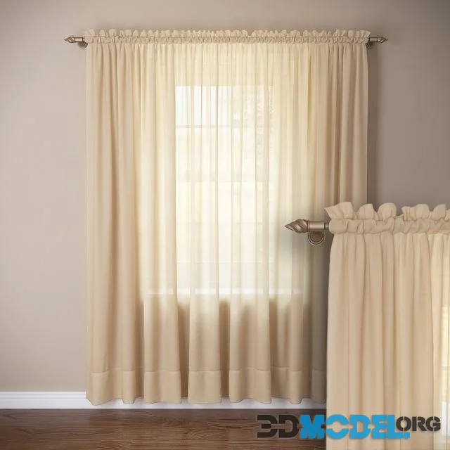 Tulle, curtain
