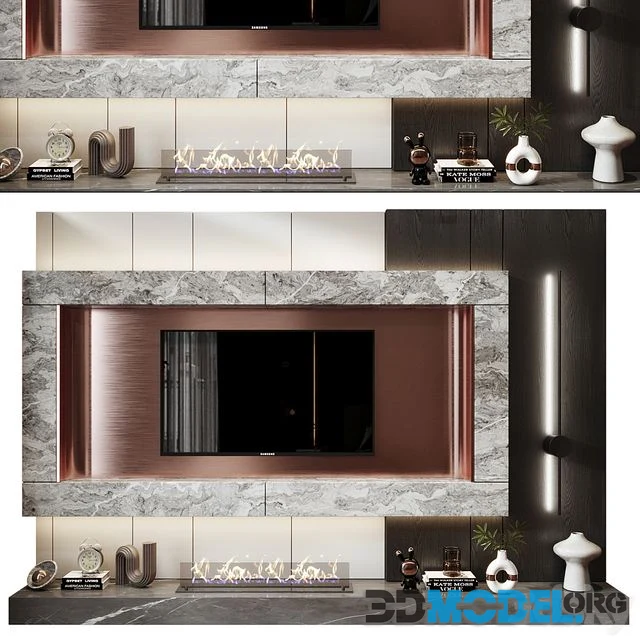 TV shelf 0665