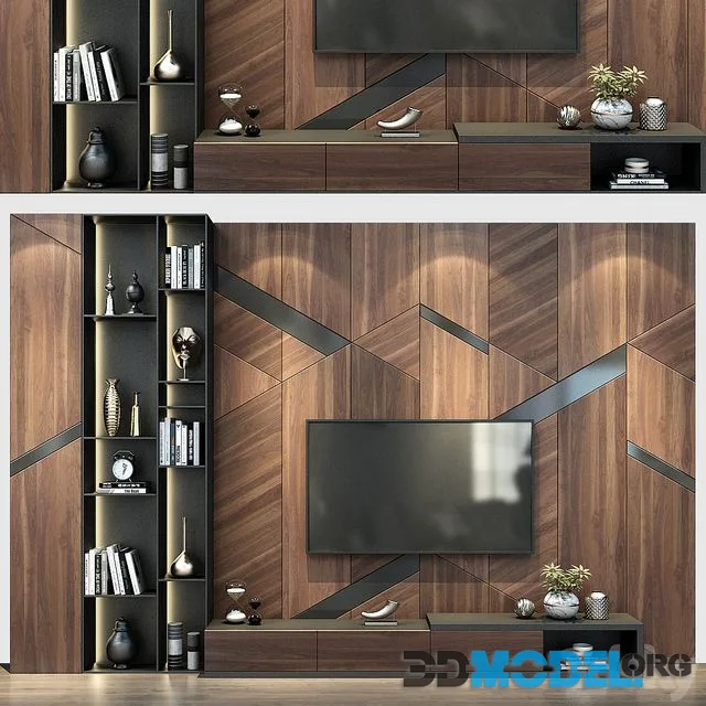 TV Wall set 206