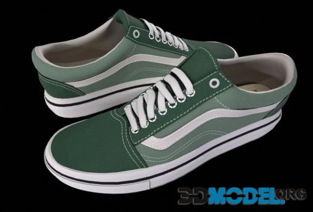 3D Model – Vans shoe