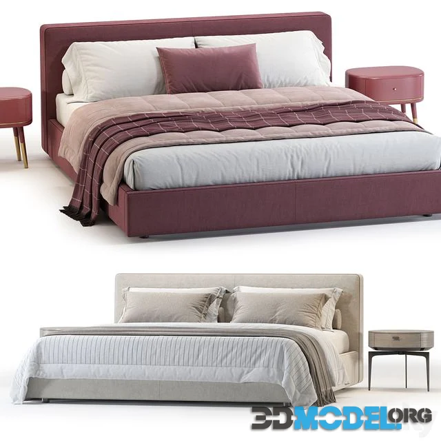 Westelm Curved Bed