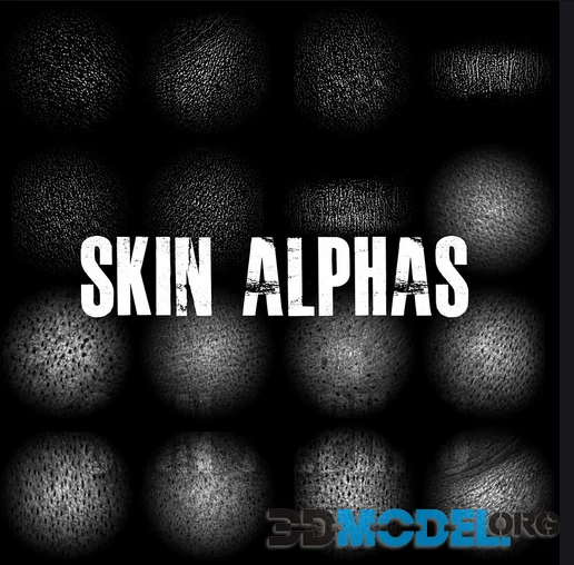 Zbrush Skin Alphas