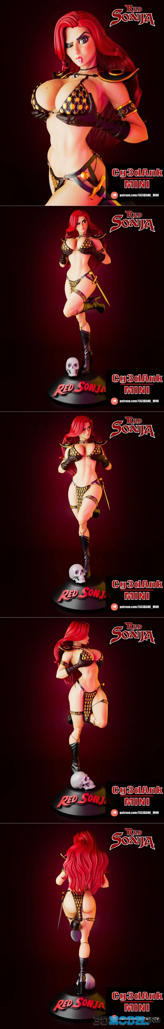 Red Sonja Fan Art – Printable