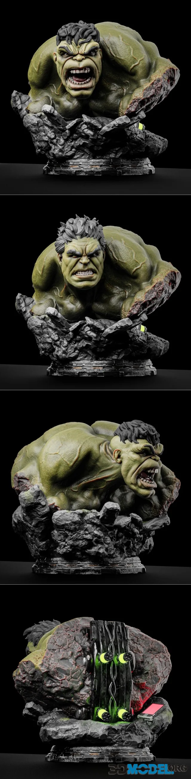 Hulk Bust – Printable