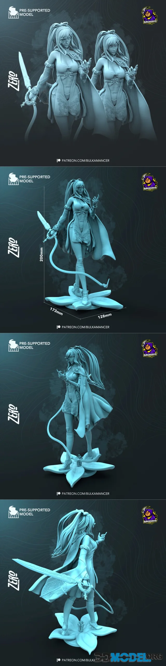Bulkamancer Sculpts - Zero – Printable