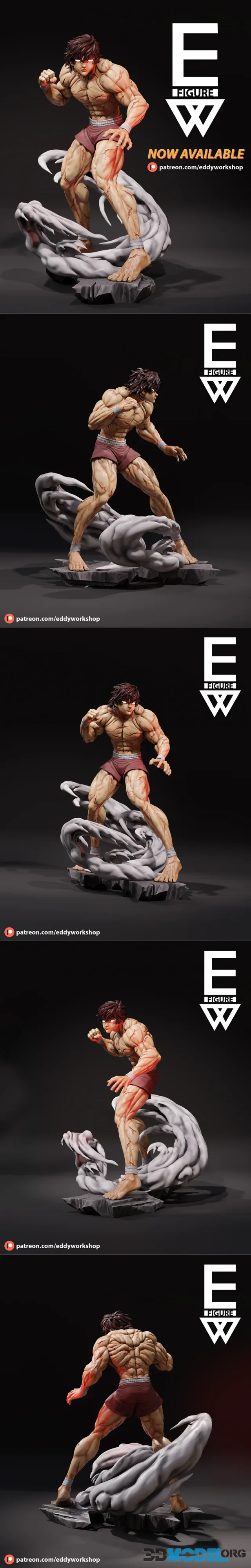 Eddy Workshop - Baki son of ogre – Printable