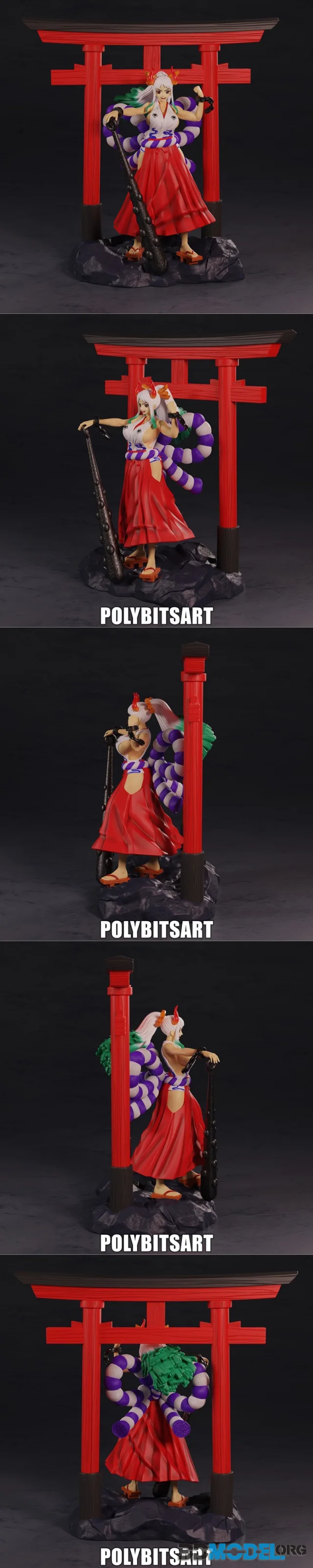 PolyBitsArt - Yamato – Printable