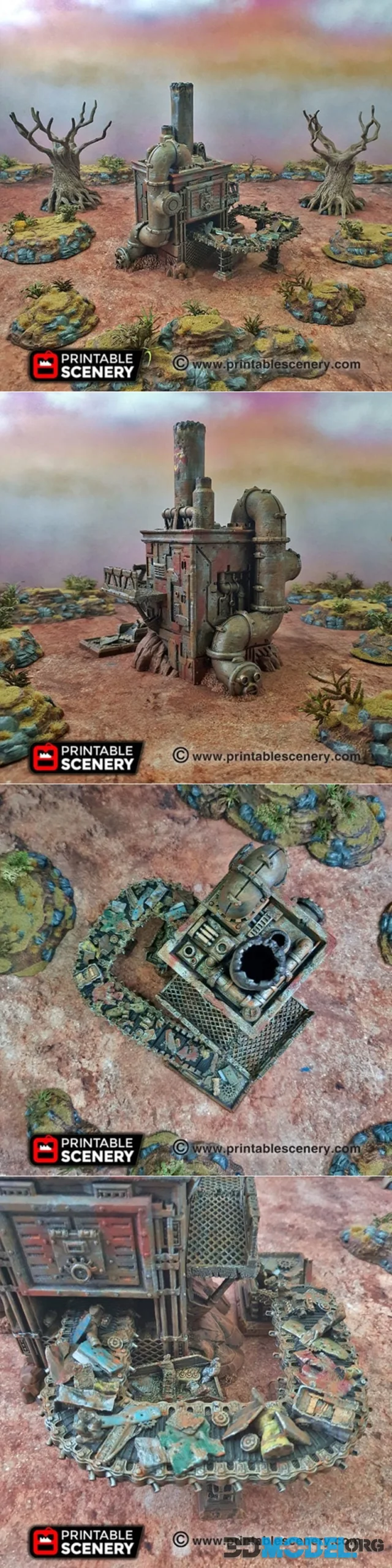 Recycling Tower – Printable