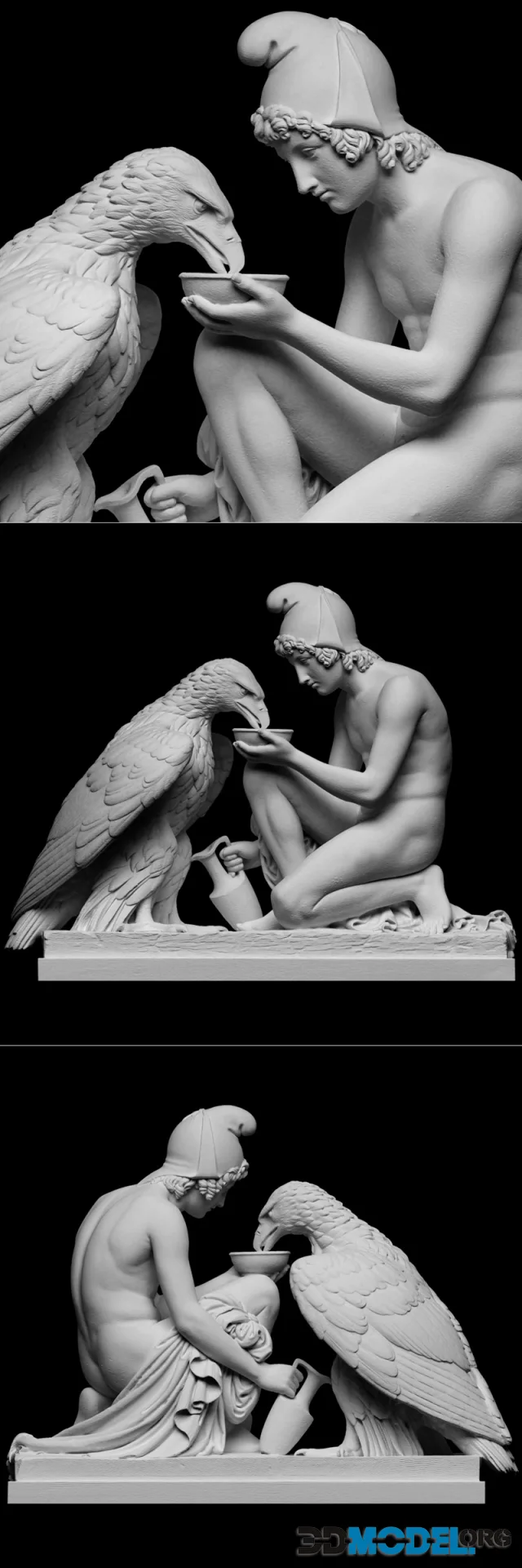 Ganymede with Jupiter's Eagle – Printable