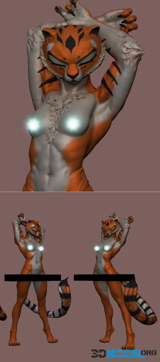 Tigress Extra Version – Printable