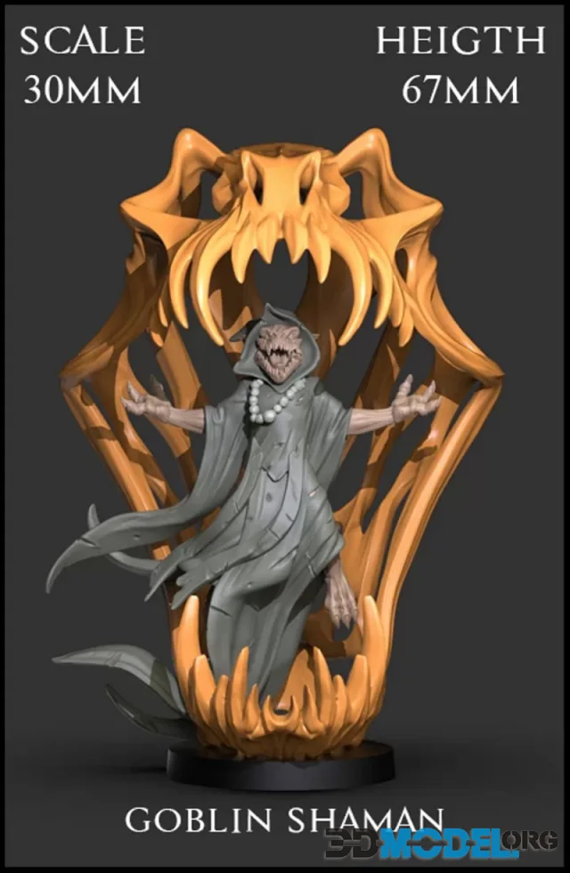 Goblin Shaman – Printable