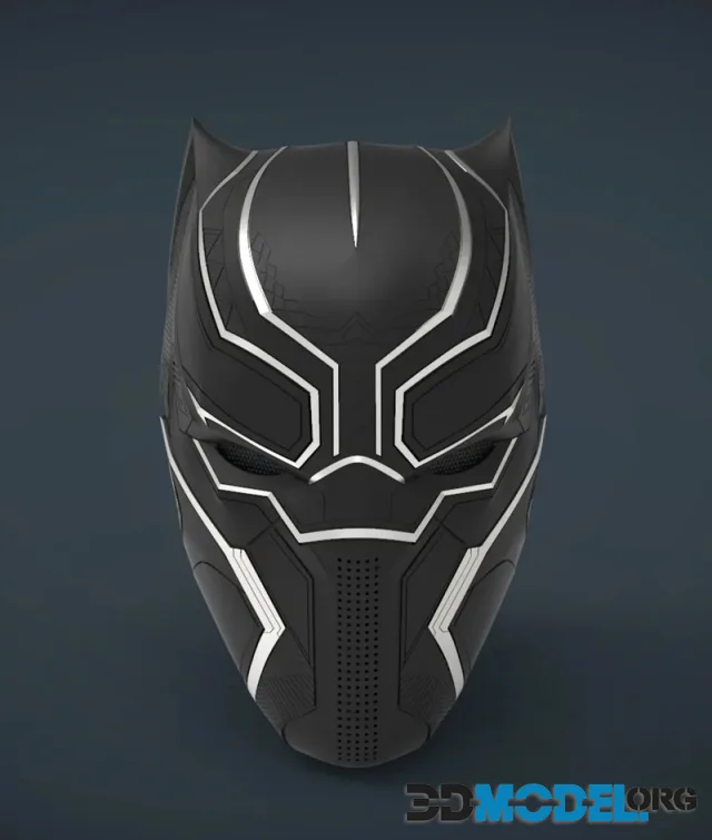 Black Panther Wearable Mask – Printable