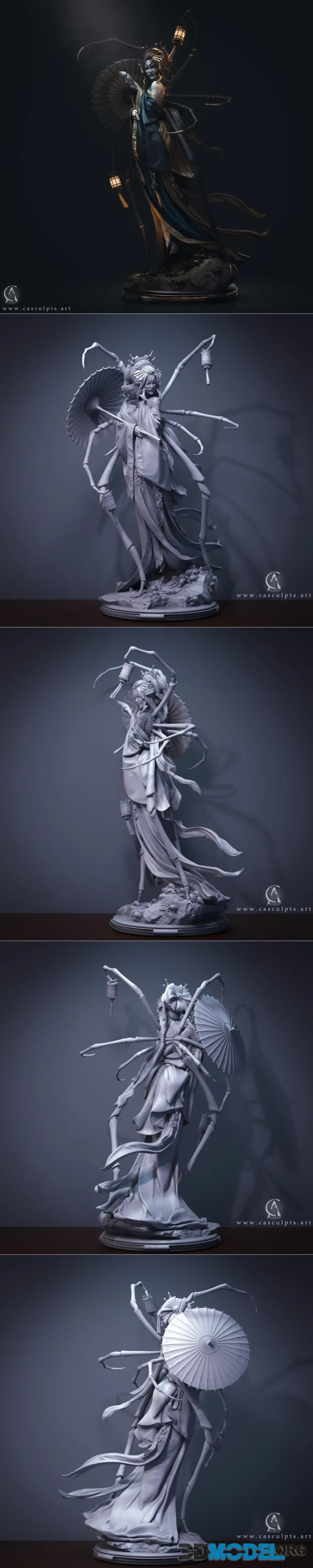 CA.Sculpts - Jorogumo Full – Printable