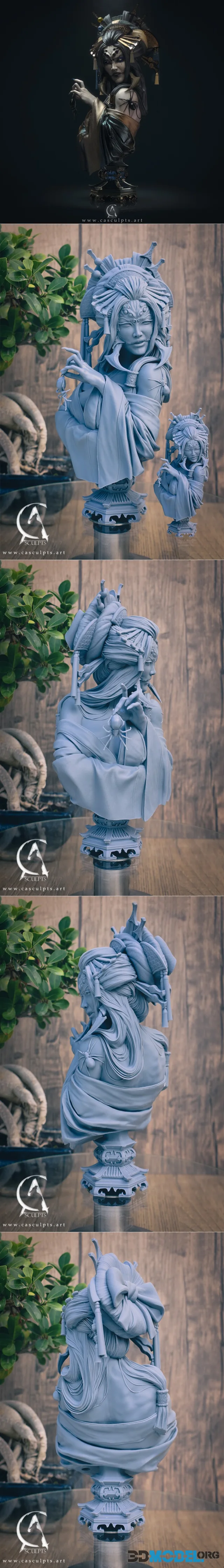 CA.Sculpts - Jorogumo Bust – Printable