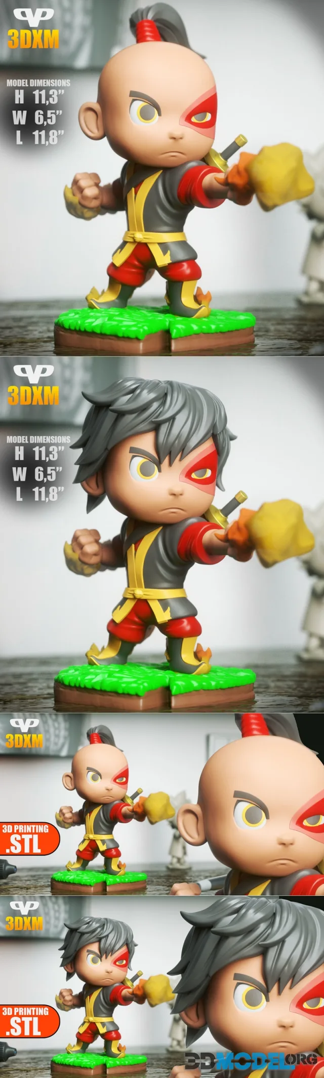 Zuko Chibi – Printable