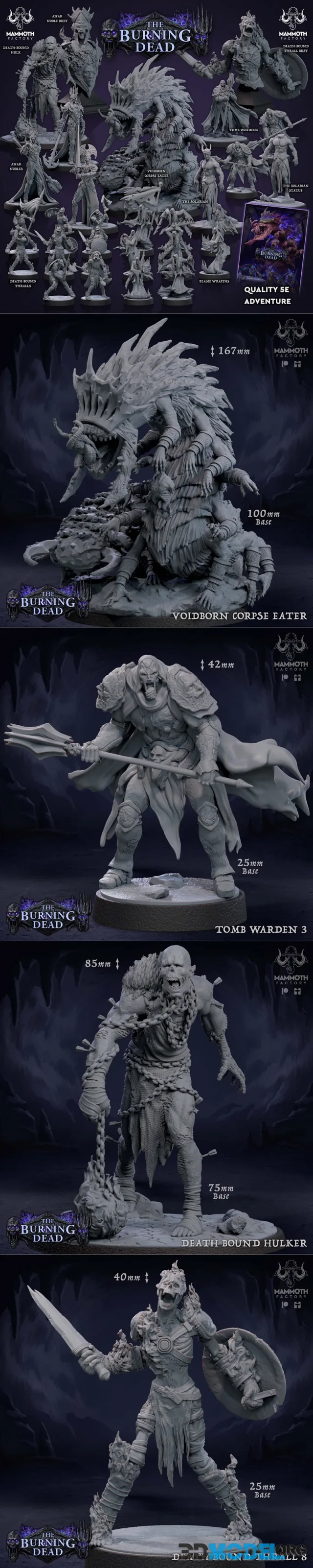 Cast n Play - The Burning Dead May 2023 – Printable