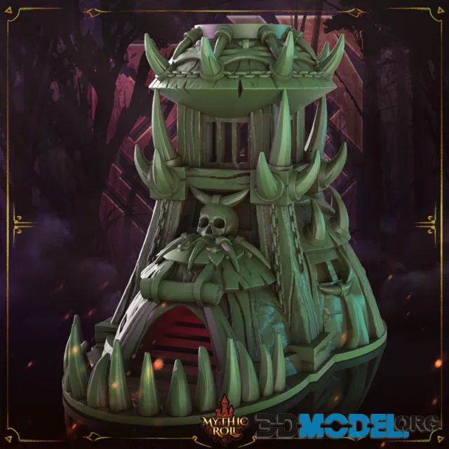 Dice Tower - The Headman's Home – Printable