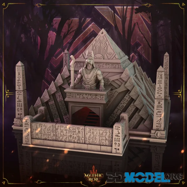 Dice Tower - The Grand Pyramid – Printable
