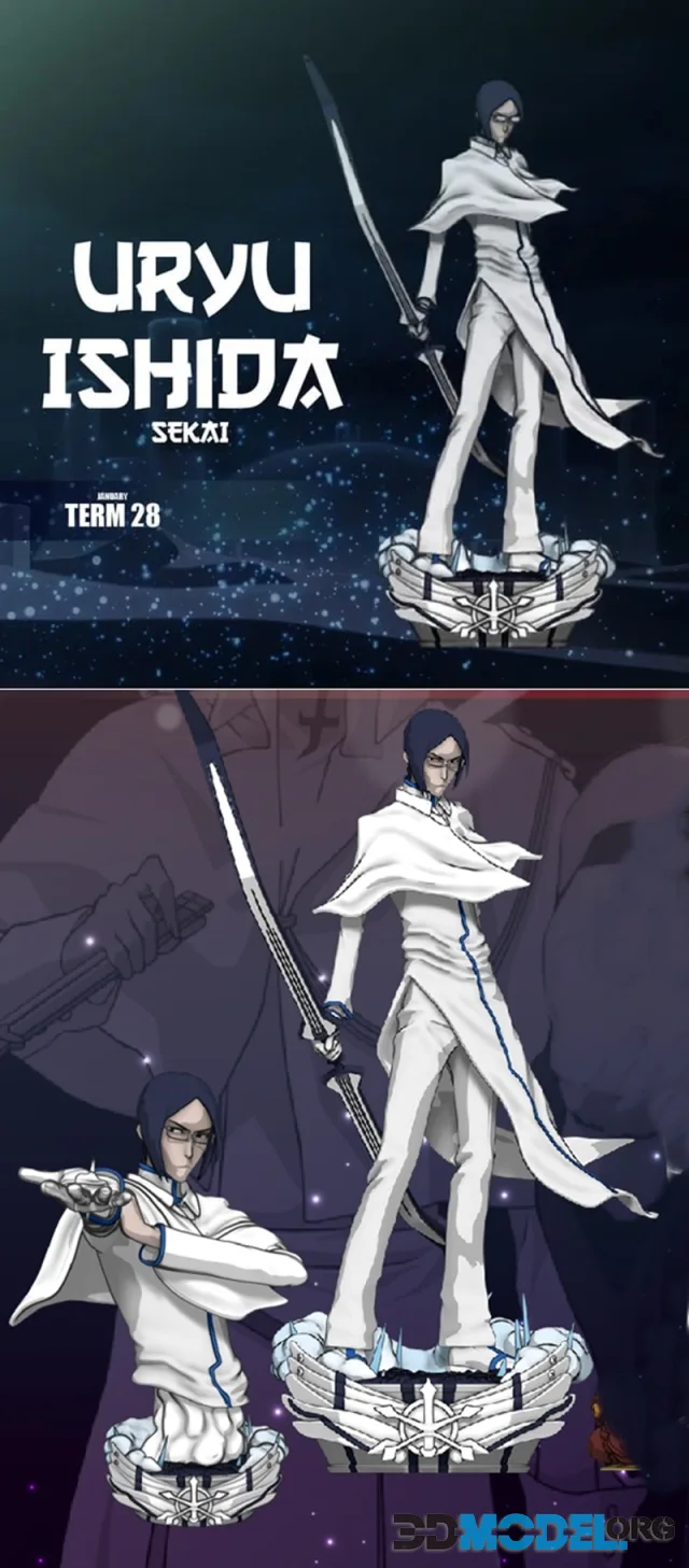 Sekai - Ishida Statue and Bust – Printable