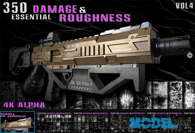 350 Essential Damage & Roughness Alpha - Vol.4
