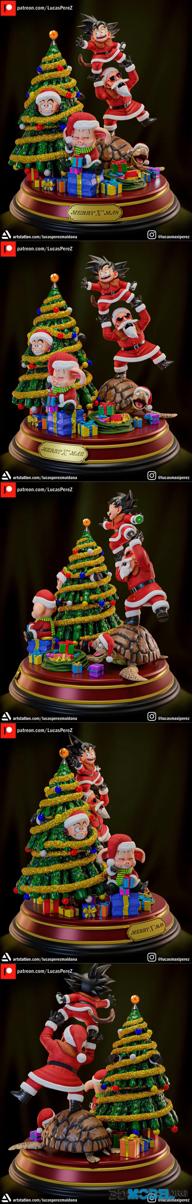 Lucas Perez - Diorama Especial Navidad – Printable