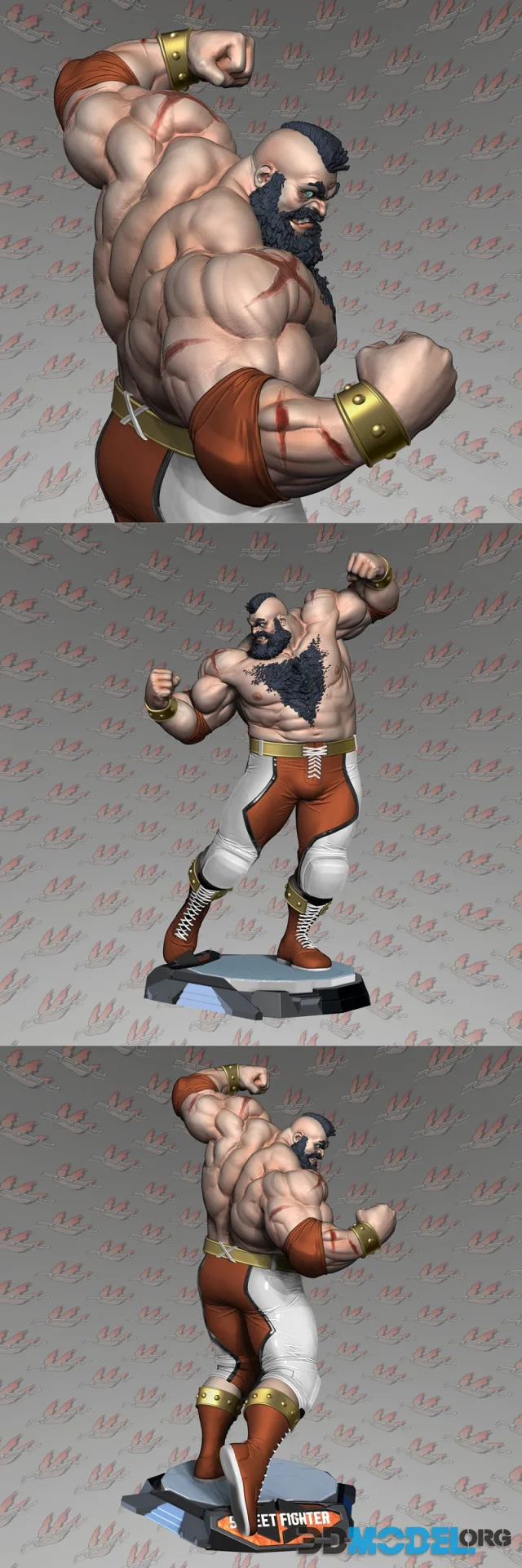 Prey Collection Studio - Zangief – Printable