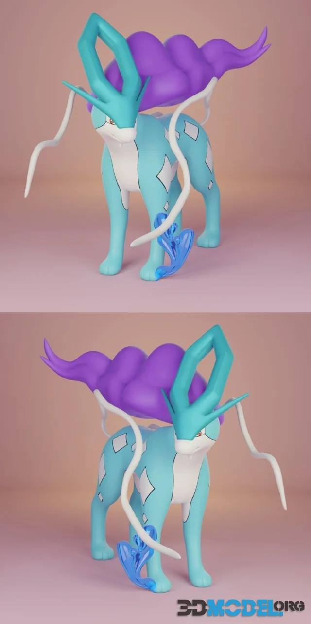 Pokemon Suicune – Printable