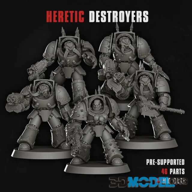 Heretic Destroyers – Printable