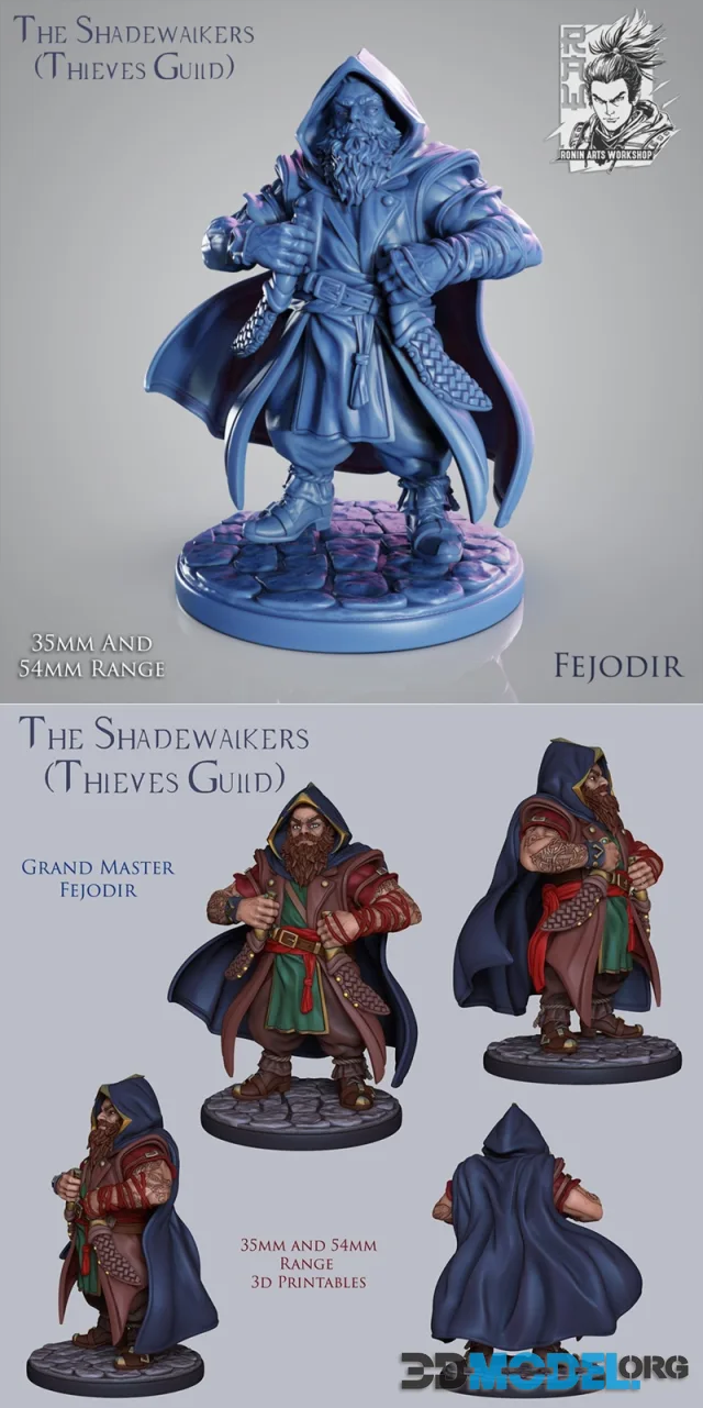 Ronin Arts Workshop - Fejodir – Printable