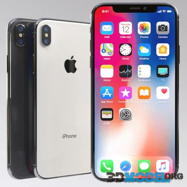 Apple iPhone X (Space Gray and Silver)