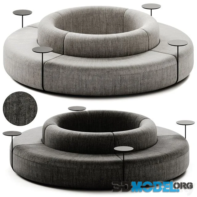 ARTIKO Sectional modular fabric sofa AT 20 by MDD