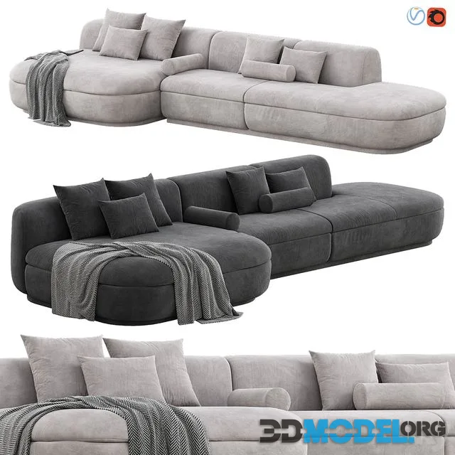 Baxter Piaf Sofa Set 2