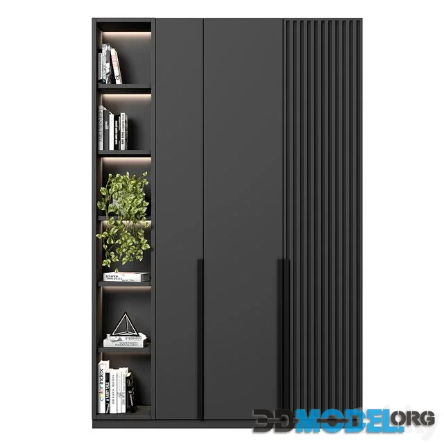 Cabinet With Shelves 12