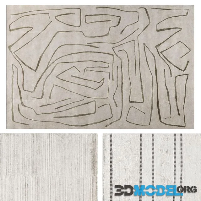 Carpet Set 3 by THERUGCOMPANY