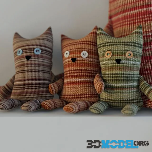 Cats knitted