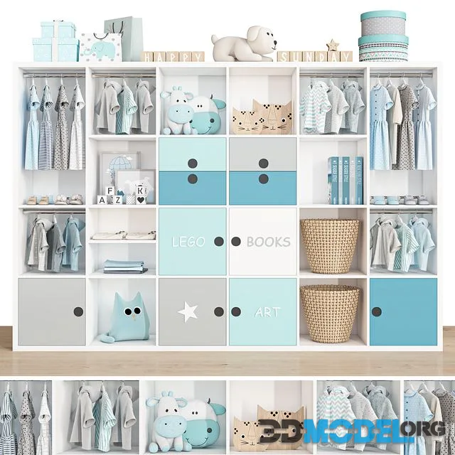Children wardrobe 132